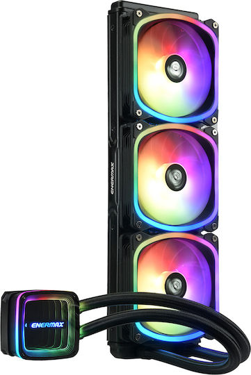 Enermax Aquafusion ADV Υδρόψυξη AIO CPU με 3 Ανεμιστήρες 120mm και RGB Φωτισμό