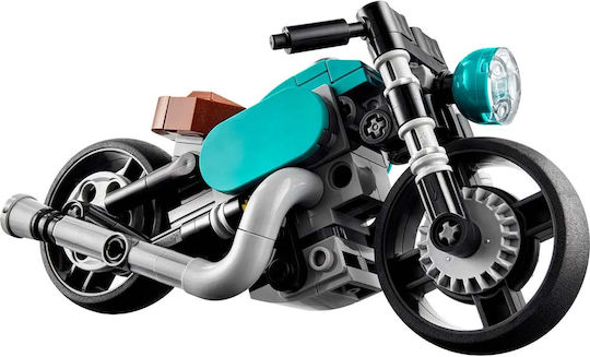 Lego Creator 3-in-1 Vintage Motorcycle for 8+ Years 128pcs