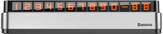 Baseus Moonlight Box Parking Number Silver