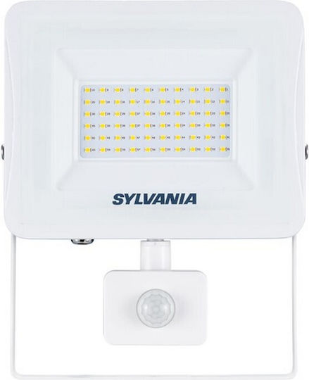 Sylvania Στεγανός Προβολέας LED 46W Θερμό Λευκό με Αισθητήρα Κίνησης IP54