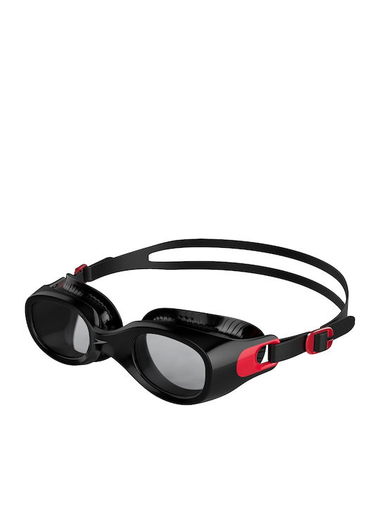 Speedo Futura Classic Swimming Goggles Adults with Anti-fog Lenses Black
