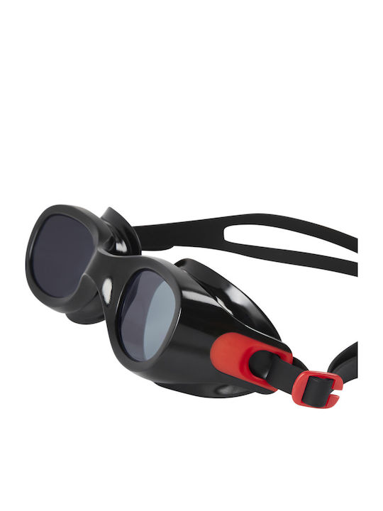 Speedo Futura Classic Swimming Goggles Adults with Anti-fog Lenses Black