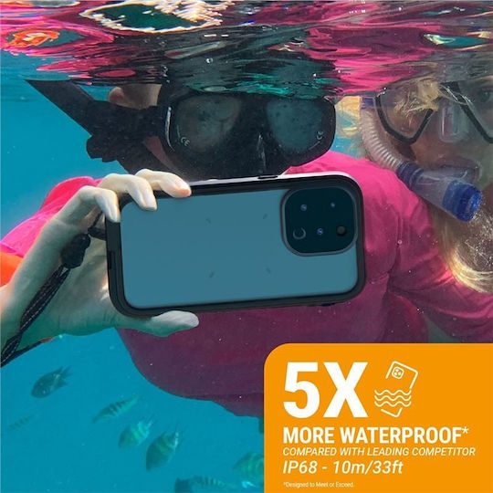 Catalyst Total Protection 360 Full Cover Πλαστικό 2mm Αδιάβροχο Μαύρο (iPhone 14 Pro)