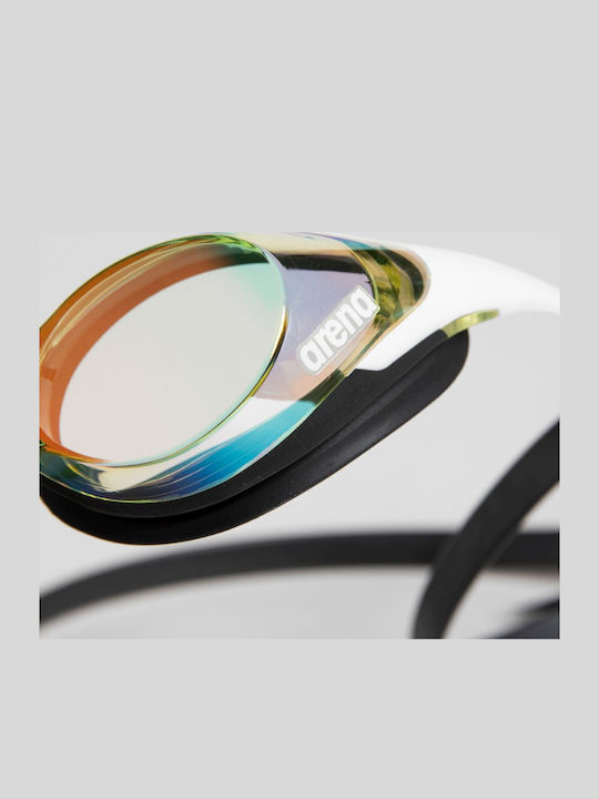 Arena Cobra Core Swipe Schwimmbrille Erwachsene mit Antibeschlaggläsern Schwarz