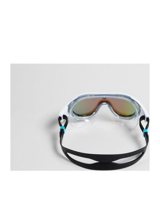 Arena The One Mask Swimming Goggles for Adults with Anti-Glare Lenses White