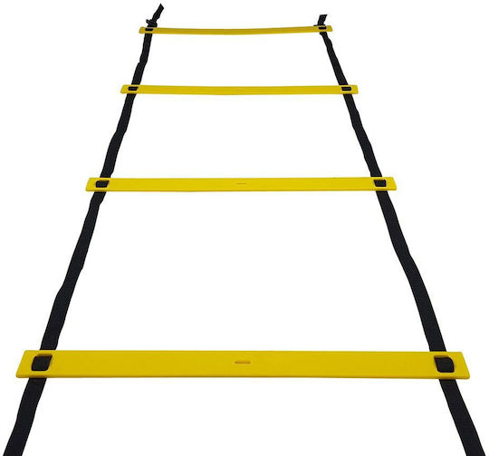 Tunturi Agility Ladder Acceleration Ladder 4.5m In Yellow Colour