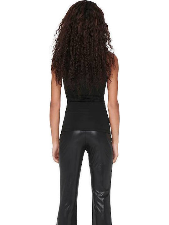 Women's Blouse Sleeveless Black