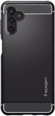 Spigen Rugged Armor Back Cover Σιλικόνης Ανθεκτική Μαύρο (Galaxy A04s)