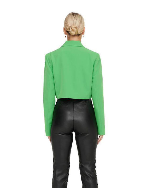 Only Kurz Damen Blazer Grün