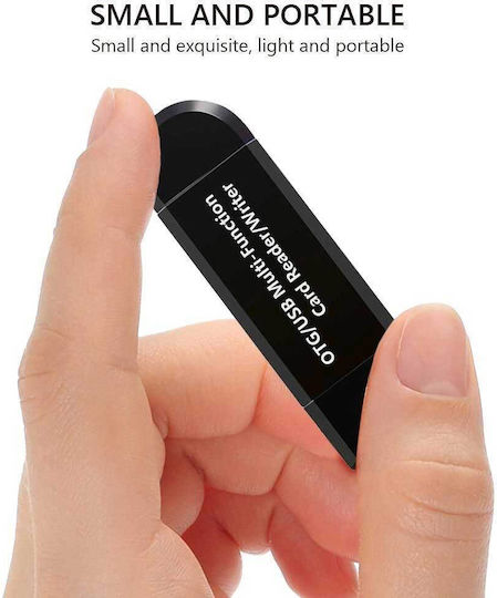 ATC Кард Рийдър USB 2.0 / micro USB за SD/микро SD