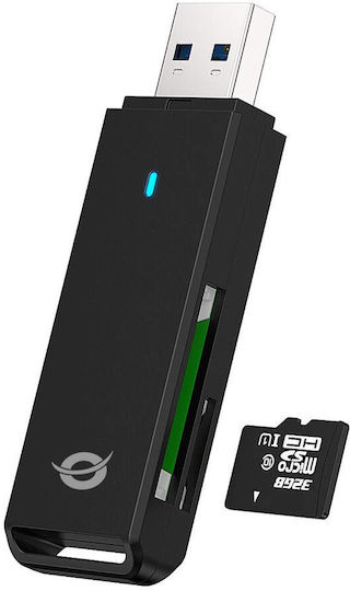 Conceptronic Card Reader USB 3.0 για SD/microSD
