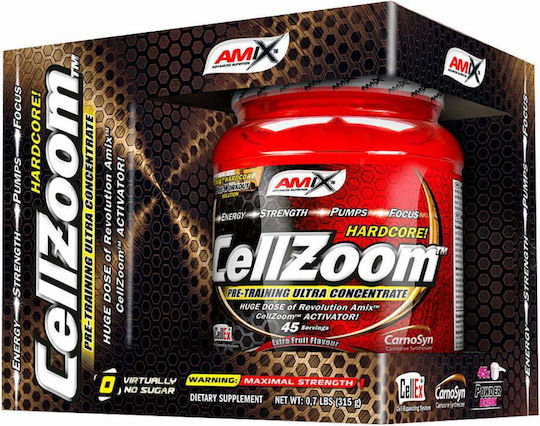 Amix CellZoom Hardcore Специална Хранителна Добавка 315гр Лимон Лайм