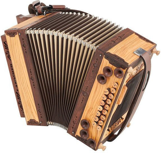 Mini Classic G/C/F/Bb Accordion 16 Bass