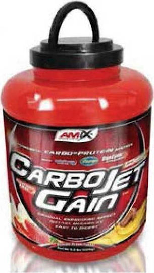 Amix Carbojet Gain Протеин Суроватъчен с Вкус Ягода 4kg