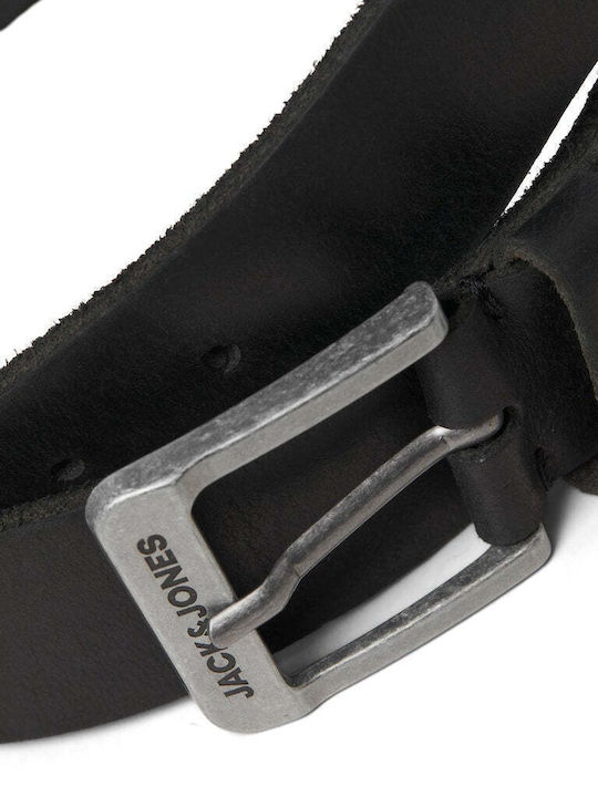 Men's Belt Leather Black