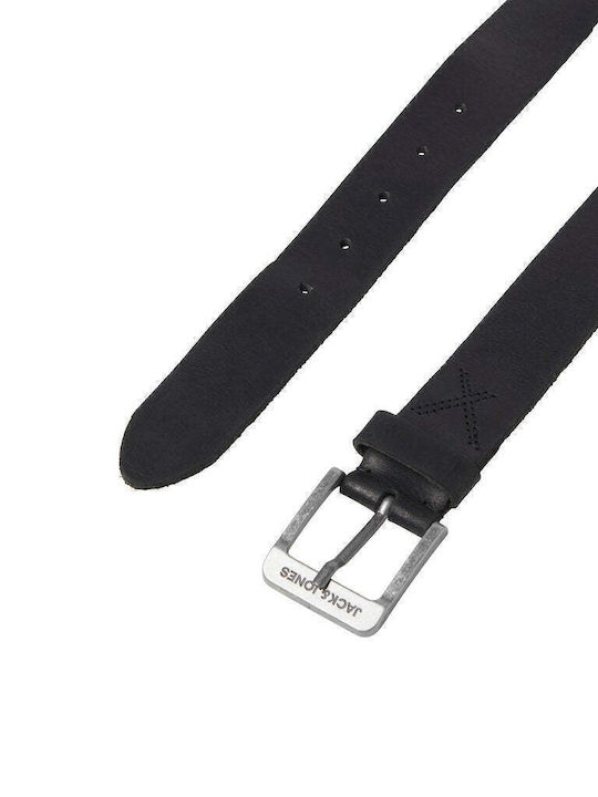 Men's Belt Leather Black