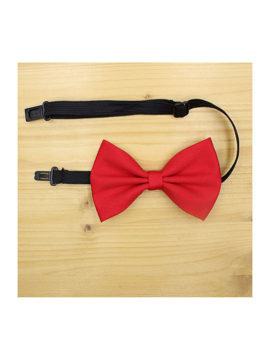 JFashion Cravată Bow Tie Roșie 10.5 cm