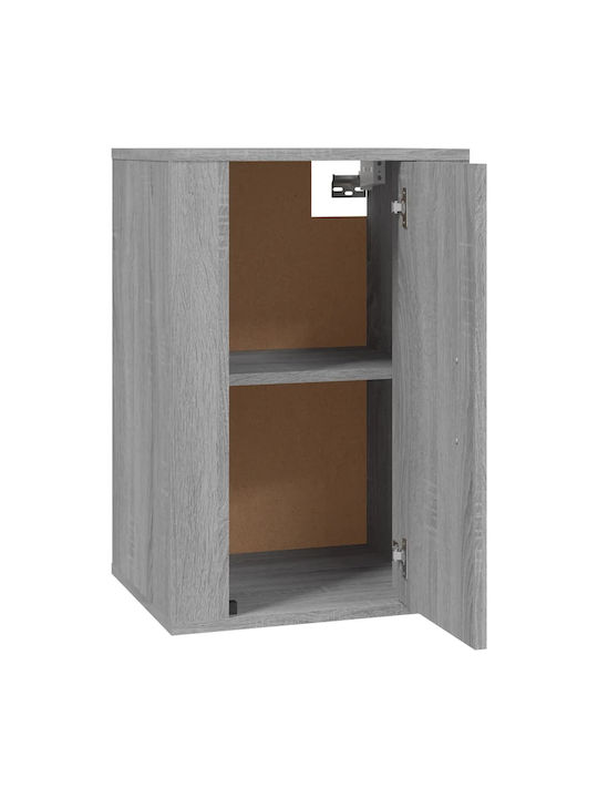 Wall Cabinets Gray 2 Pieces 40x34.5x60cm