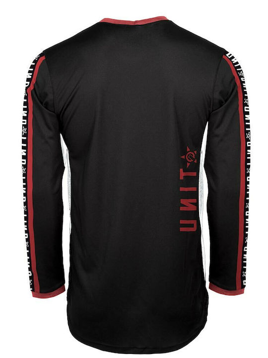 Unit Glory Männer Motocross-Shirt Schwarz Farbe