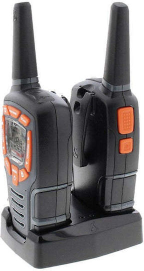 Cobra AM-855 Walkie Talkie mit Monochromdisplay Set 2Stück