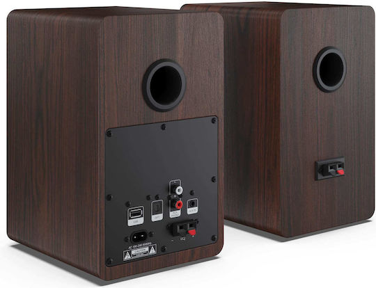 Sharp CP-SS30 Αυτοενισχυόμενο Ηχείο με Bluetooth 60W (Τεμάχιο) Καφέ