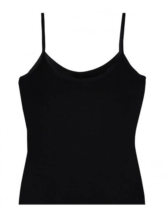 Primo Women's T-shirt with Strap Black L210