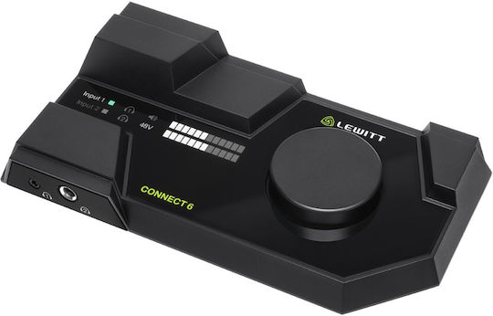 Lewitt Connect 6 Εξωτερική Επαγγελματική Κάρτα Ήχου με Σύνδεση USB