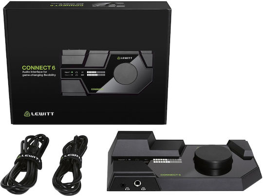 Lewitt Connect 6 Εξωτερική Επαγγελματική Κάρτα Ήχου με Σύνδεση USB