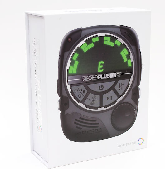 Peterson Cromatic Tuner / Metronom StroboPlus HDC în Culoare Negru