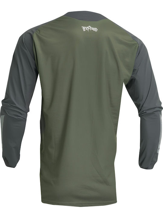 Thor Terrain Ανδρική Jersey Motocross Army/Charcoal