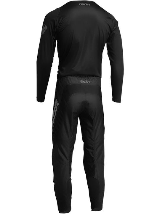 Thor Terrain Men's Jersey Motocross Black / Charcoal