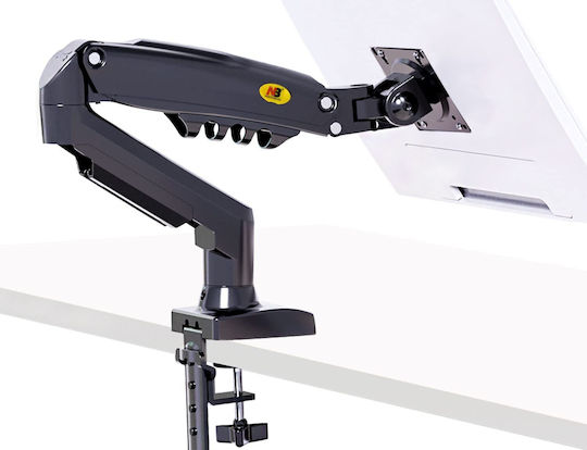North Bayou NB North Bayou F80 Stand Desk Mounted Monitor up to 30" with Arm