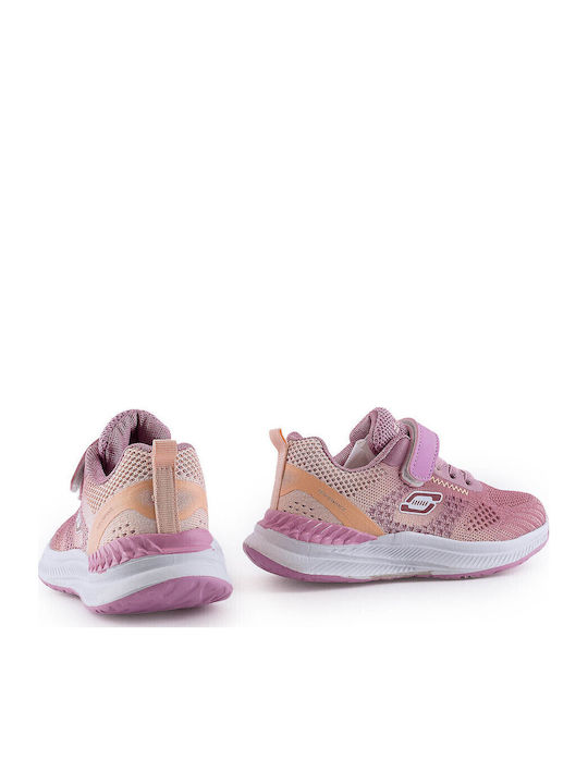 Παιδικά Sneakers με Σκρατς Ροζ