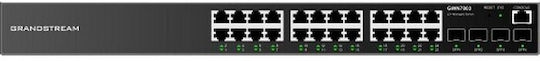 Grandstream GWN7803 Verwaltet L2 Switch mit 24 Ports Gigabit (1Gbps) Ethernet und 4 SFP Ports