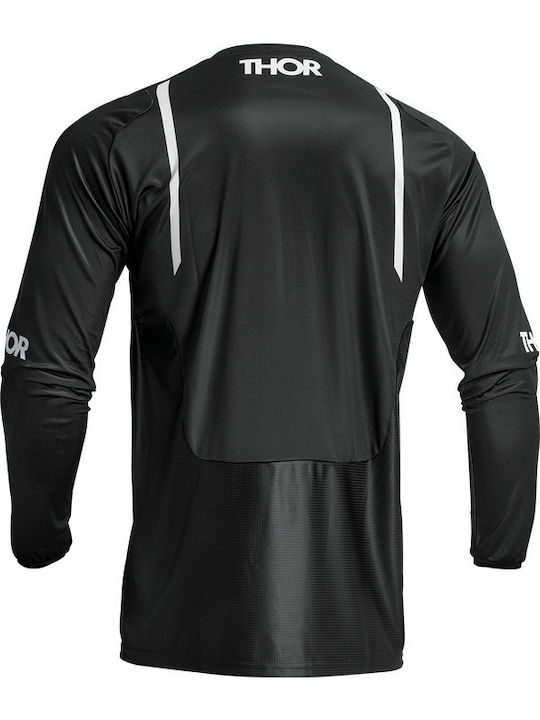 Thor MX Pulse Mono Ανδρική Jersey Motocross Black/White