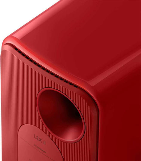 Kef LSX II Aktive Lautsprecher 2 Anzahl von Fahrern 70W (Paar) Lava Red