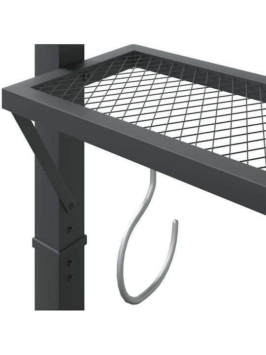 vidaXL Garden Freestanding Gazebo Charcoal 2.2x1.1cm