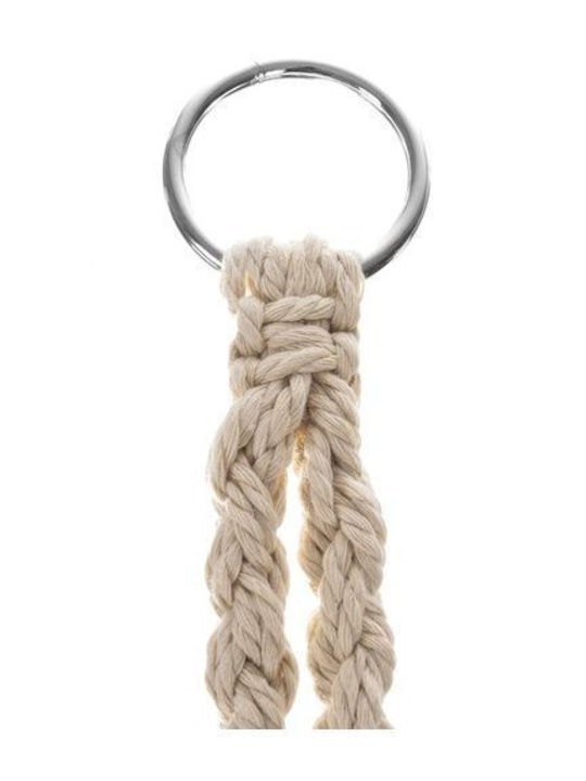 Fabric Swing Beige with 120kg Maximum Weight Capacity L60xW60xH40cm