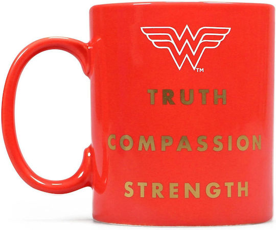 Half Moon Bay Truth, Compassion, Strength Mug Ceramic Multicolored 400ml