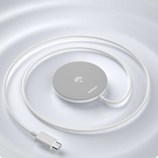 Dudao Încărcător Magsafe 15W Albς (A12PRO)