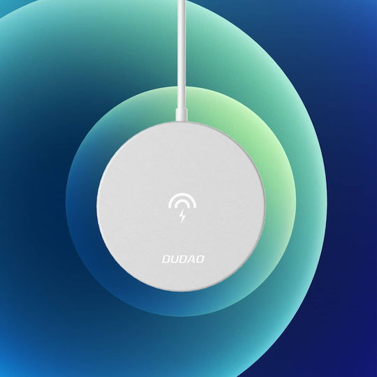 Dudao Încărcător Magsafe 15W Albς (A12PRO)