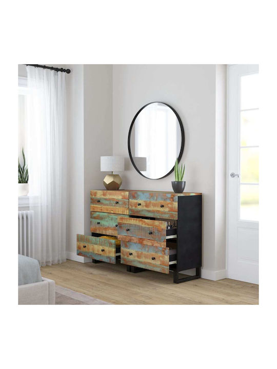 Comoda pentru Dormitor din Lemn Masiv cu 6 sertare 120x33x75buc