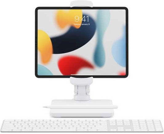 Twelve South Hover Bar 2 Tabletständer mit Verlängerungsarm bis 15" in Weiß Farbe