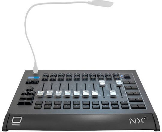 Obsidian NXP Wing DMX Controller Lichtkonsole mit 4 Steuerkanälen / 5 XLR-Eingänge und Verbindung USB (für PC)