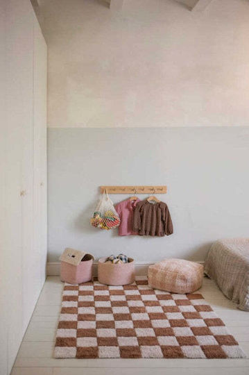 Lorena Canals Cutie de Depozitare Jucării pentru Copii din Țesătură Gram Roz 35x20cm 1buc