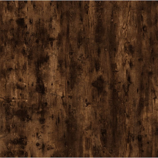 Sideboard Wooden with Drawers Smoky Oak 100x30x59.5cm