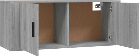 Έπιπλο Τηλεόρασης Γκρι Sonoma Μ100xΠ34.5xΥ40cm