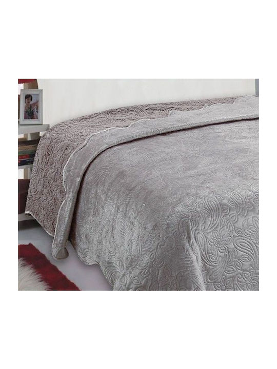 Silk Fashion NX2211 Sherpa Blanket Single 160x220cm Beige