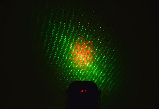 QTX Sound Laser Wash LED DMX Pentaflash 5-in-1 RGBW