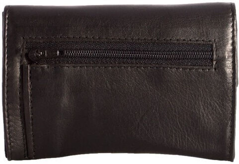 Marvel Leather Tobacco Pouch With Magnetic Clasp Black